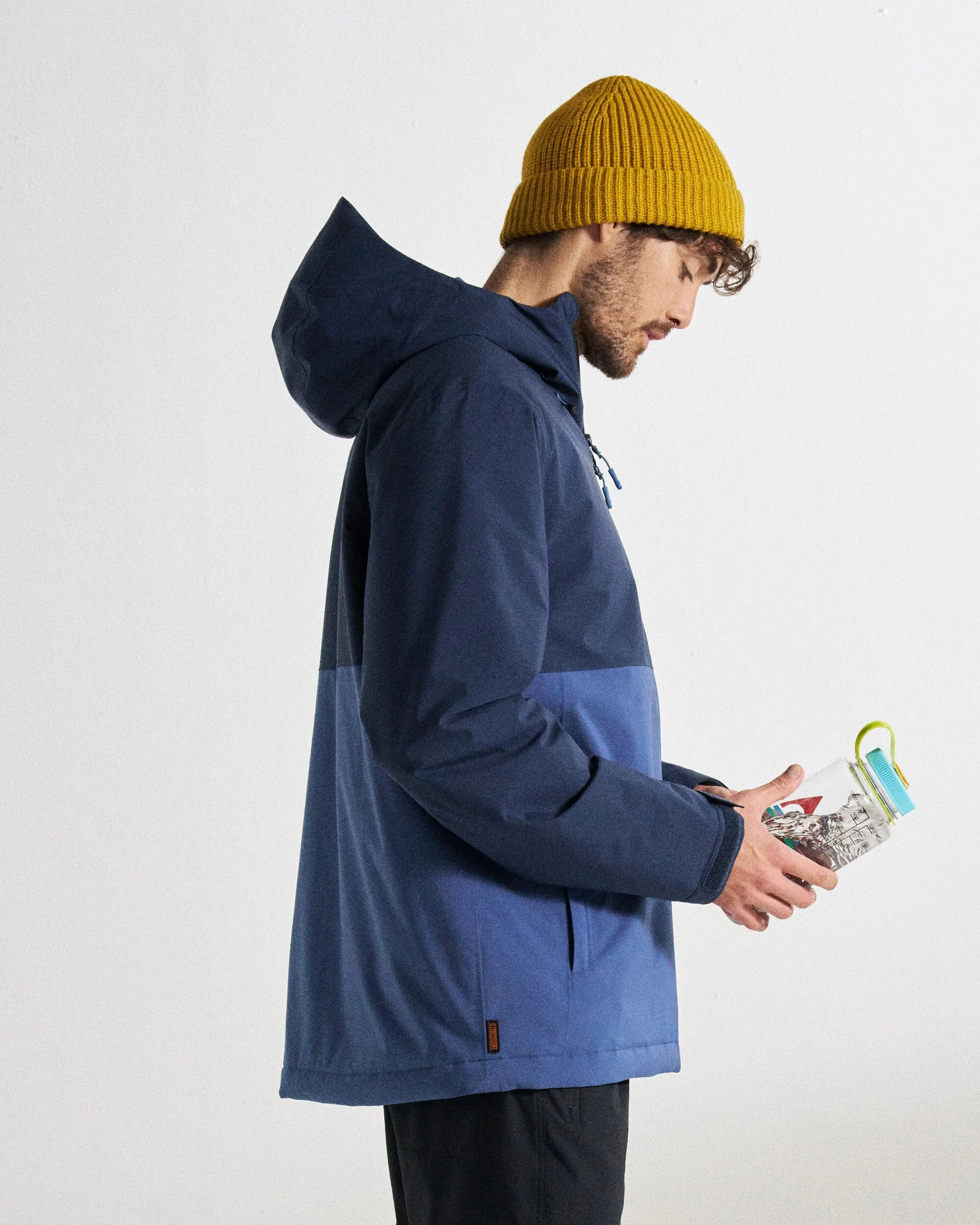 Eclipse Isolierte Wasserdichte Jacke - Marineblau – Bild 7