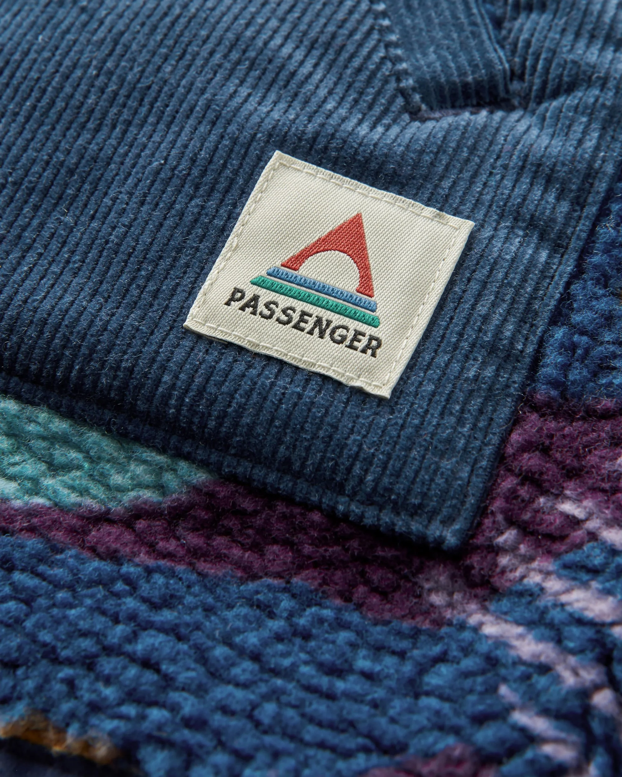 Clover Sherpa-Fleece - Tiefblaues Tarnmuster – Bild 9