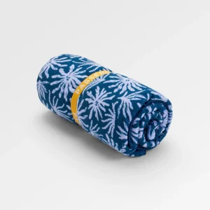 Reisehandtuch aus Mikrofaser – Seegras Blauer Stahl