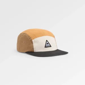 Fixie 5-Panel-Kappe - Fichtengelb/Toffee