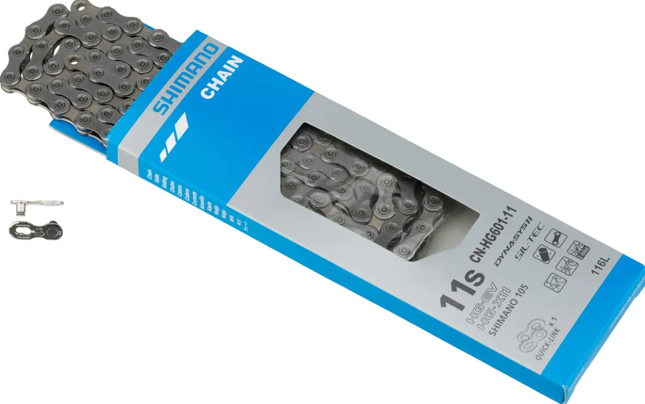 105 / SLX / E-Bike Quick-Link Kette CN-HG601-11 11-fach / 116 Glieder