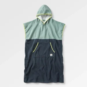 Tulum Handtuch-Poncho - Pistazie/Anthrazit