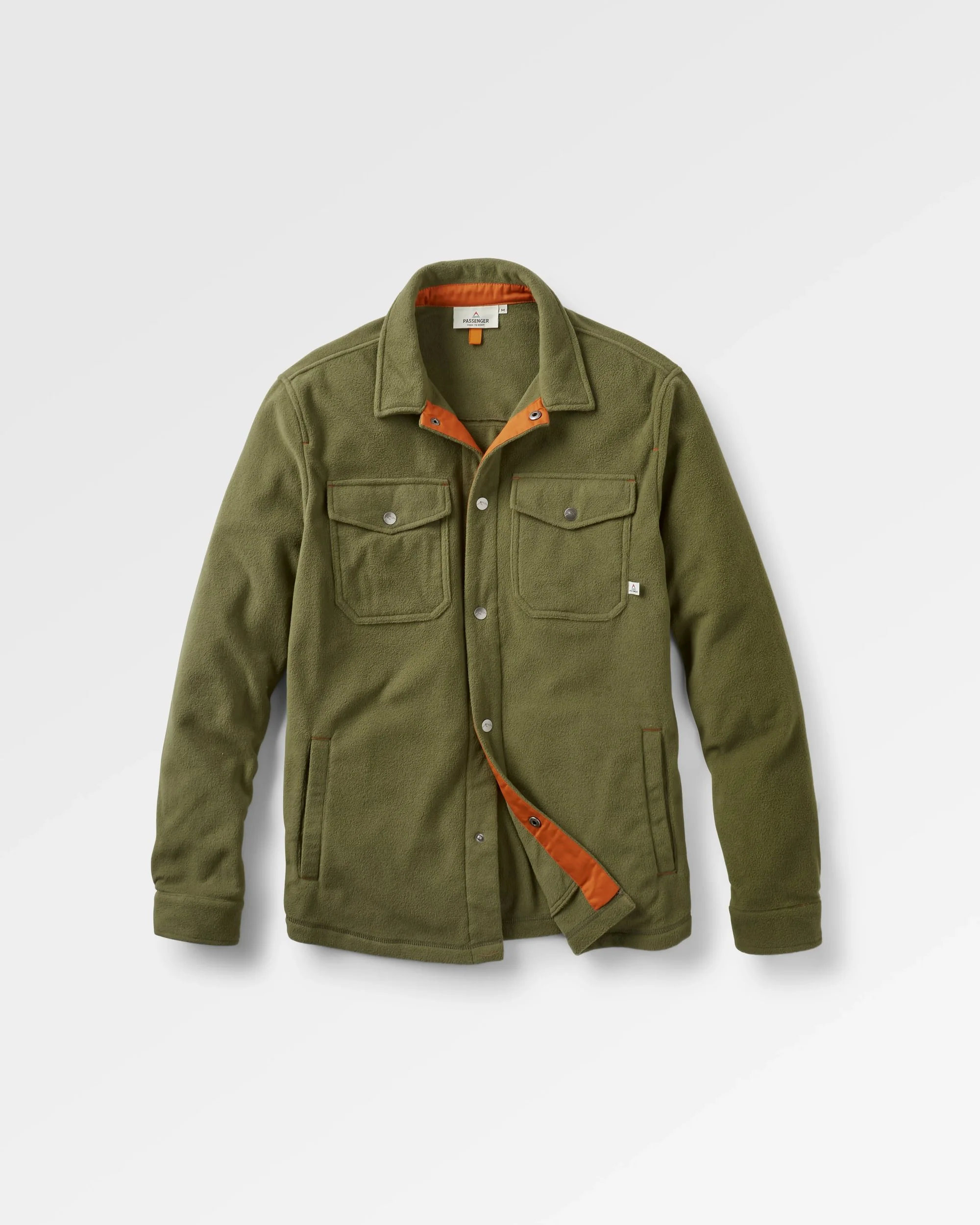 Maple Polar-Fleece-Hemd - Khaki – Bild 2