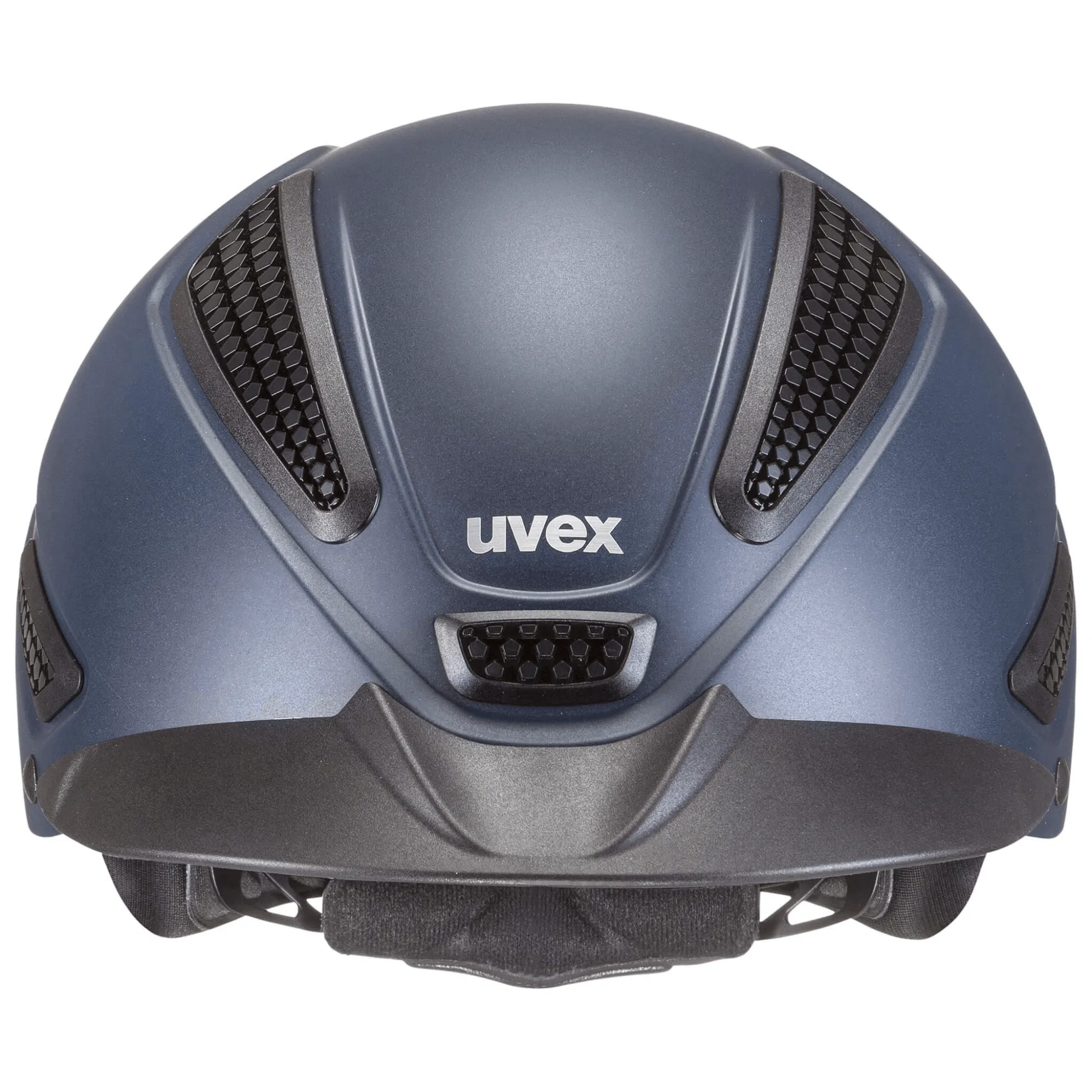 Uvex Reithelm - Perfexxion III - Matt Schwarz und Blau – Bild 8