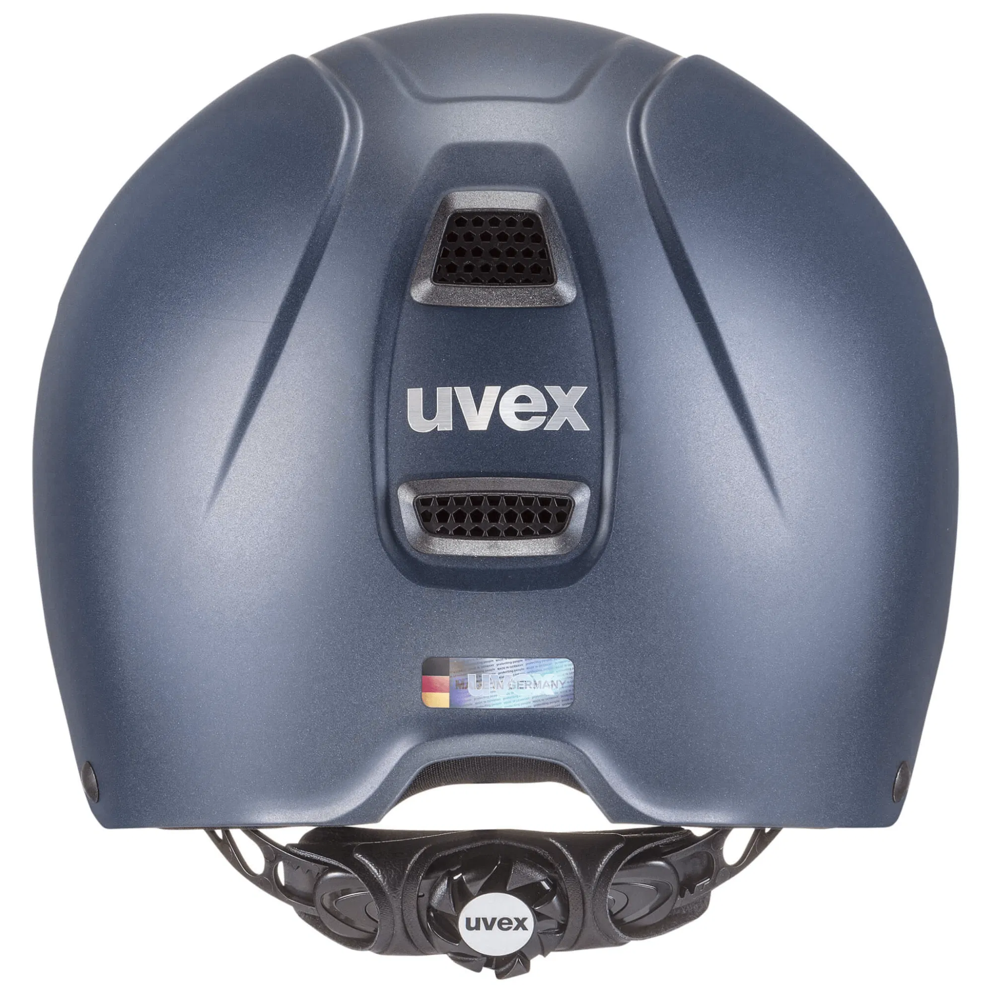 Uvex Reithelm - Perfexxion III - Matt Schwarz und Blau – Bild 9