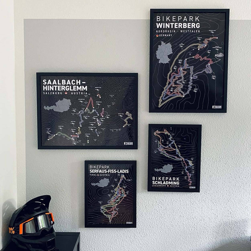 Flowtrail Mosbach Baden-Württemberg Germany 30x40cm – Bild 7